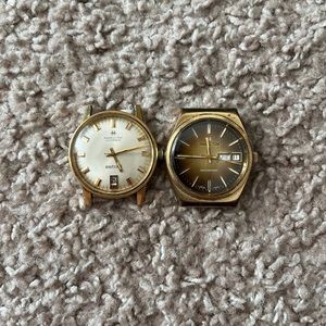 Lot of Two Hamilton Day-Date Watches